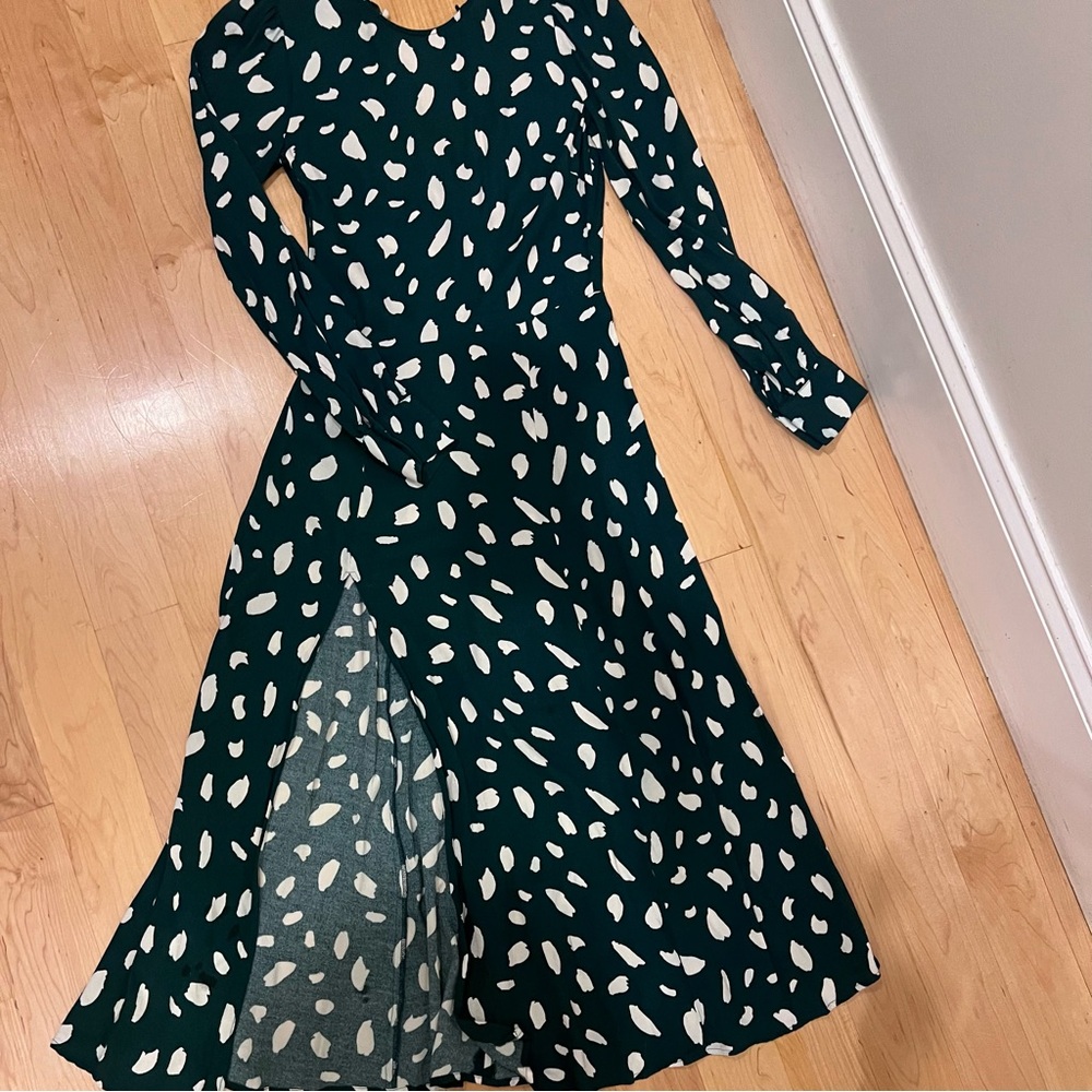 Reformation Long Sleeve Midi Creed Dress - Picture 7 of 11